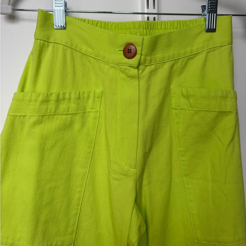 Ilana Kohn Chibi Barrel Leg Pants in Neon, XS